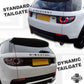 Tailgate Number Plate Surround Panel in Gloss Black for Land Rover Discovery Sport - Genuine