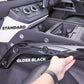 3pc Gloss Black Interior Trim Kit (Centre console & door pull) for Land Rover Defender 90 - RHD
