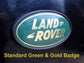 Genuine Rear Tailgate Badge - Black & Silver - for Range Rover P38
