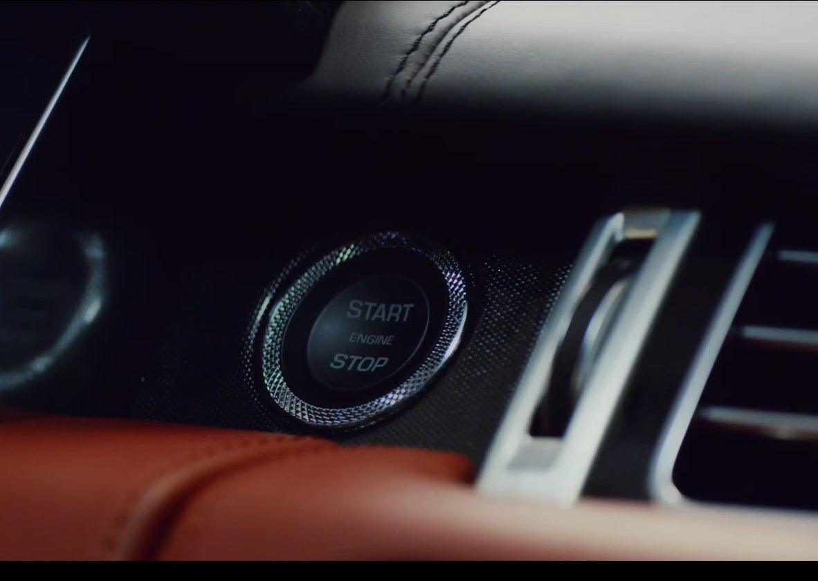 Autobiography Style Start Stop Button Surround for Range Rover Sport L494