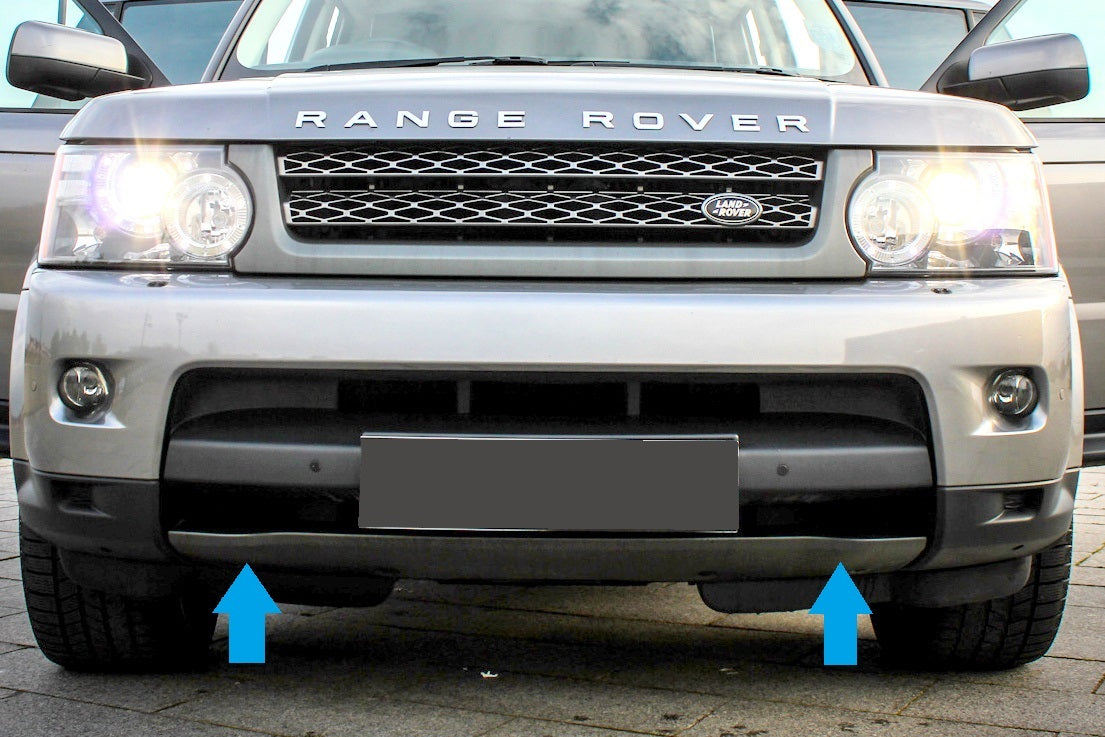 Front Tow Eye Cover for Range Rover Sport L320 (2010-13) Standard bumper - Carbon Fibre Effect