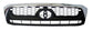 Mk6 Front Grille - Chrome & Black - for Toyota Hilux