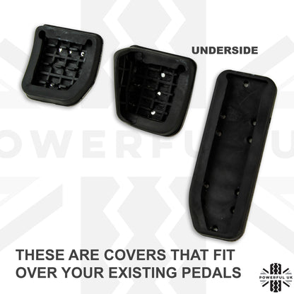 Sport Foot Pedal Covers for Land Rover Disovery Sport - 3pc Manual