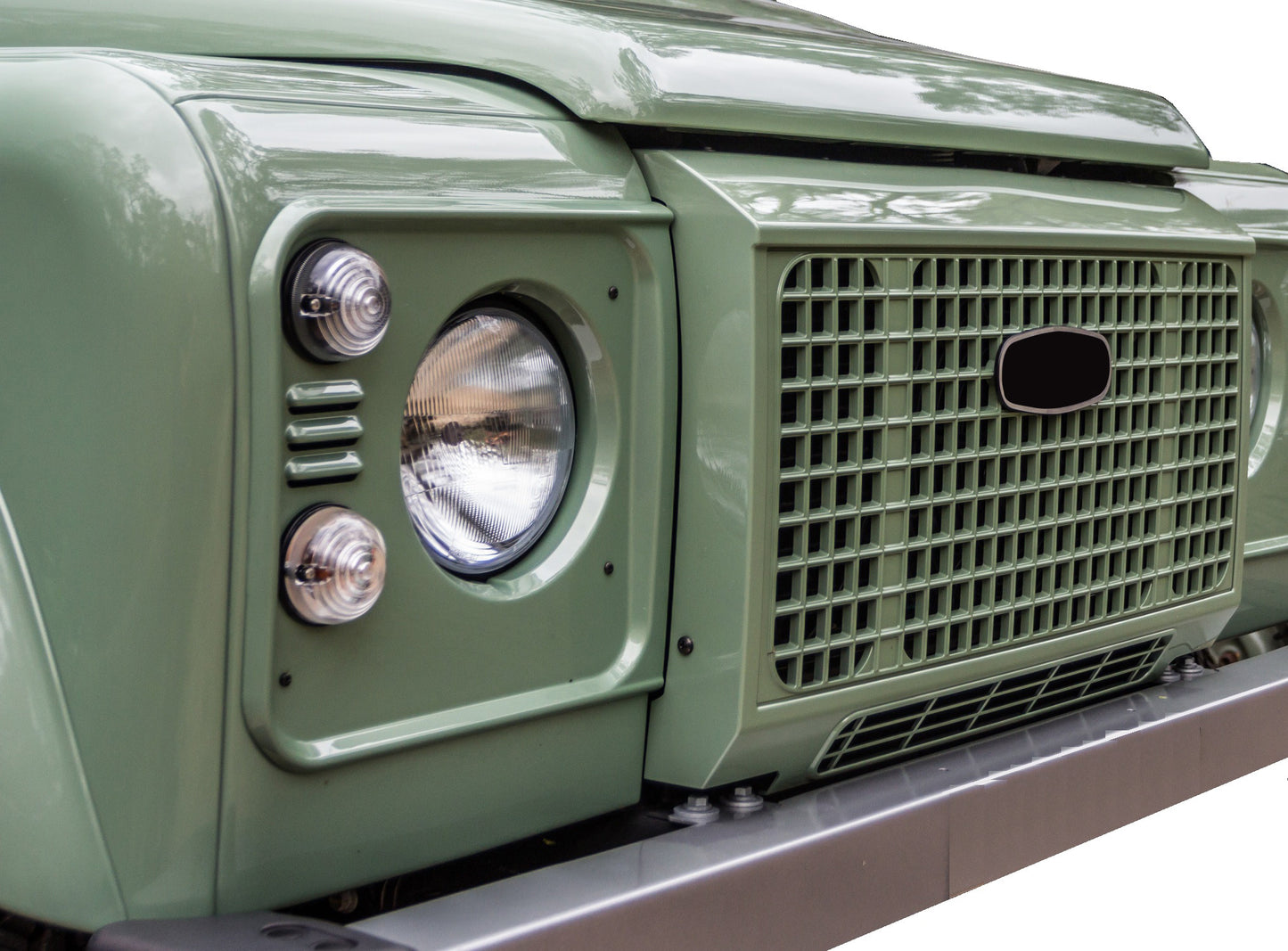Heritage Style Grille - unpainted - for Land Rover Defender