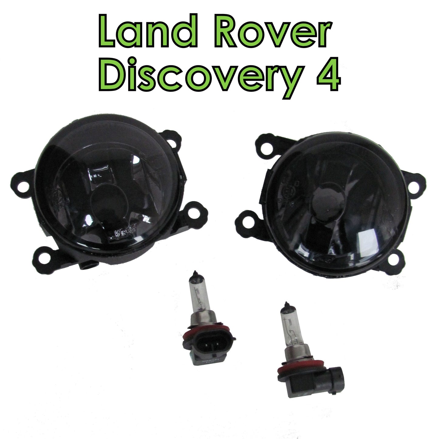 Front Bumper fog lamps - Smoked - for Land Rover Discovery 4