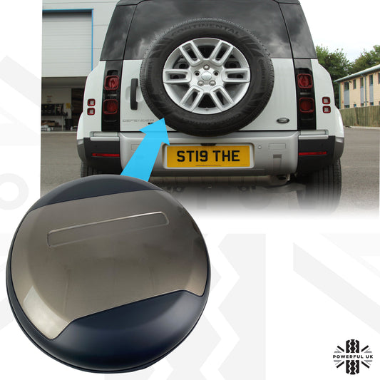 Spare Wheel Cover in GONDWANA STONE for Land Rover Defender L663