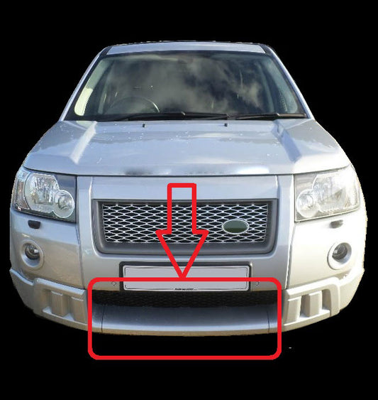 Front Bumper Body Kit - Tow Eye Cover - Unpainted - For Land Rover Freelander 2 "HST"