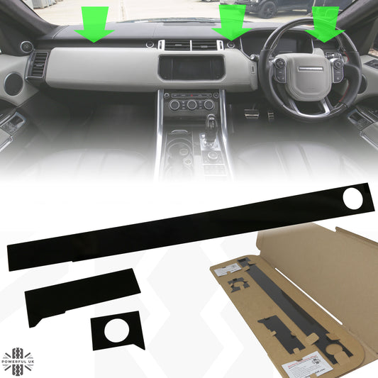 Dash Insert Kit - Range Rover Sport L494 (RHD) - Satin Black