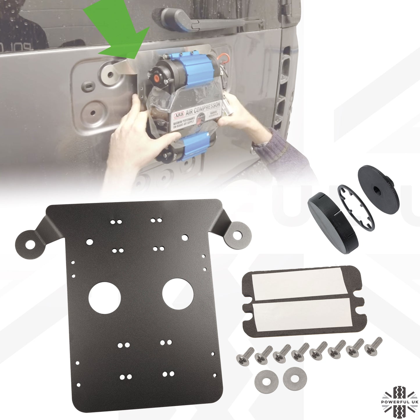 Mounting Bracket Kit (for ARB Twin Compressor) for Land Rover Defender L663