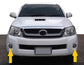 Front Fog Light Kit for Toyota Hilux Mk6 Pickup 2009-11