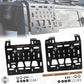 Molle Plate Kit - Black - PAIR - for Land Rover Defender L663 (110 Model )