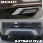 "R-Dynamic Style" Rear Tow Eye Cover for Range Rover Velar   - Gloss Black