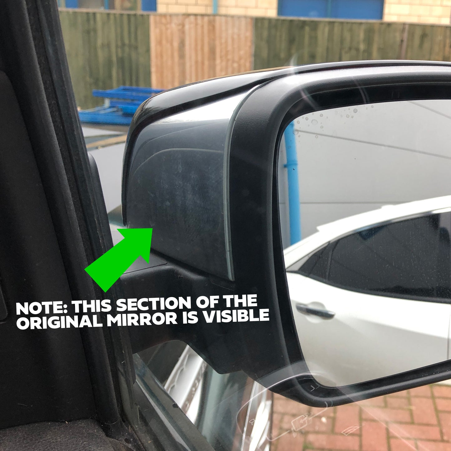 Full Wing Mirror Covers for Land  Rover Discovery 4 - Gloss Black