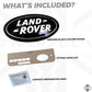 Genuine Rear Tailgate Badge - Black & Silver - for Land Rover Discovery Sport