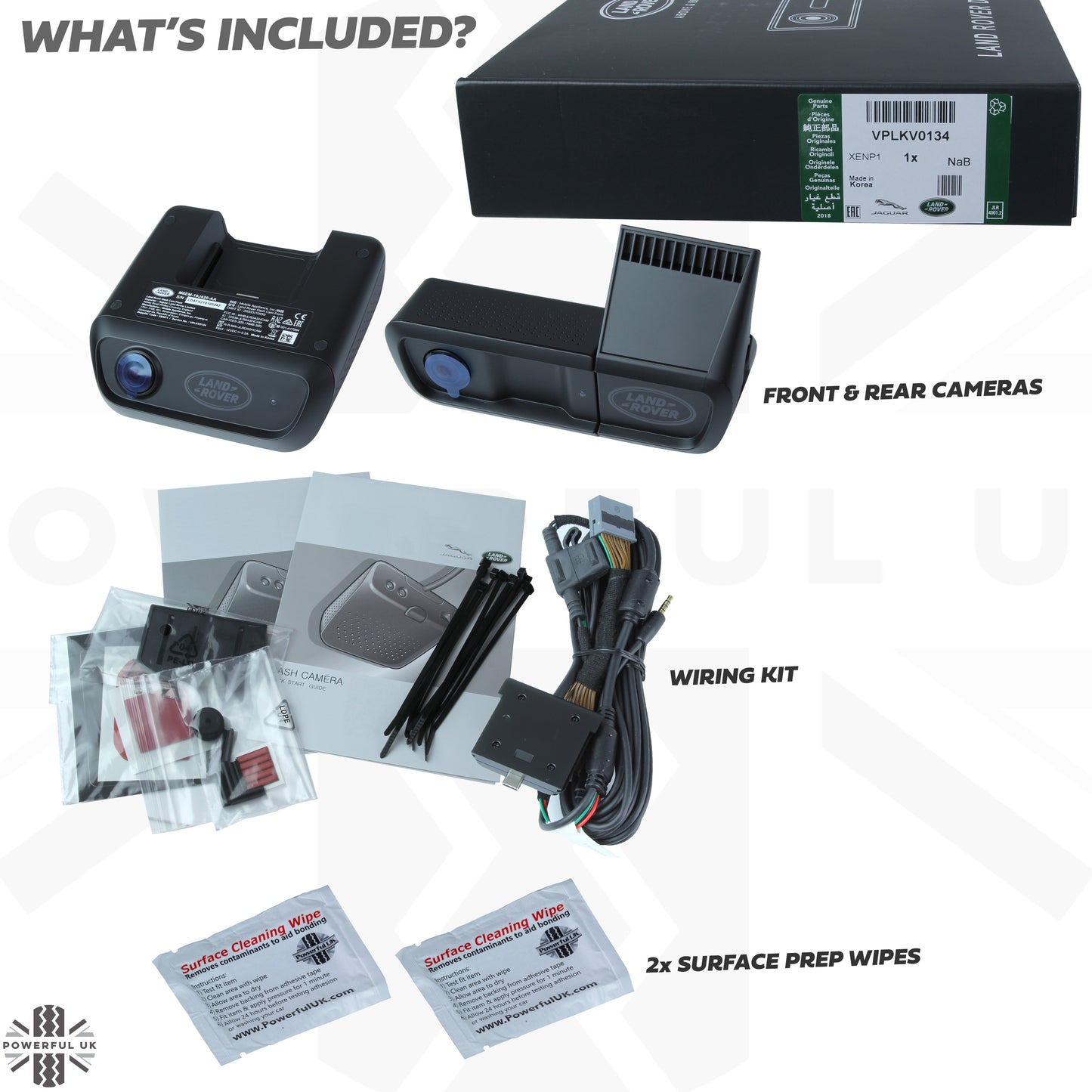 Dash Cam Kit Genuine VPLKV0134 for Range Rover L405