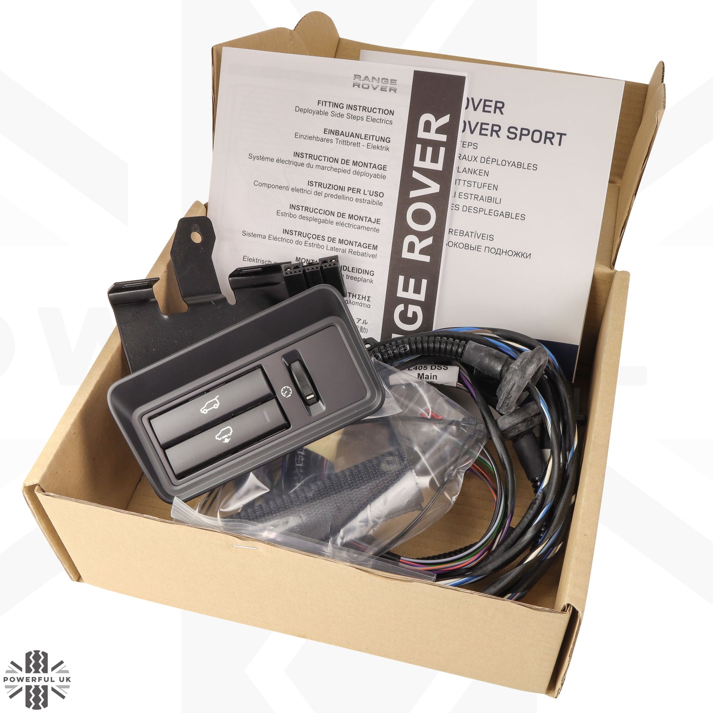 Wiring Harness Kit for Deployable Side Steps for Range Rover Sport L494