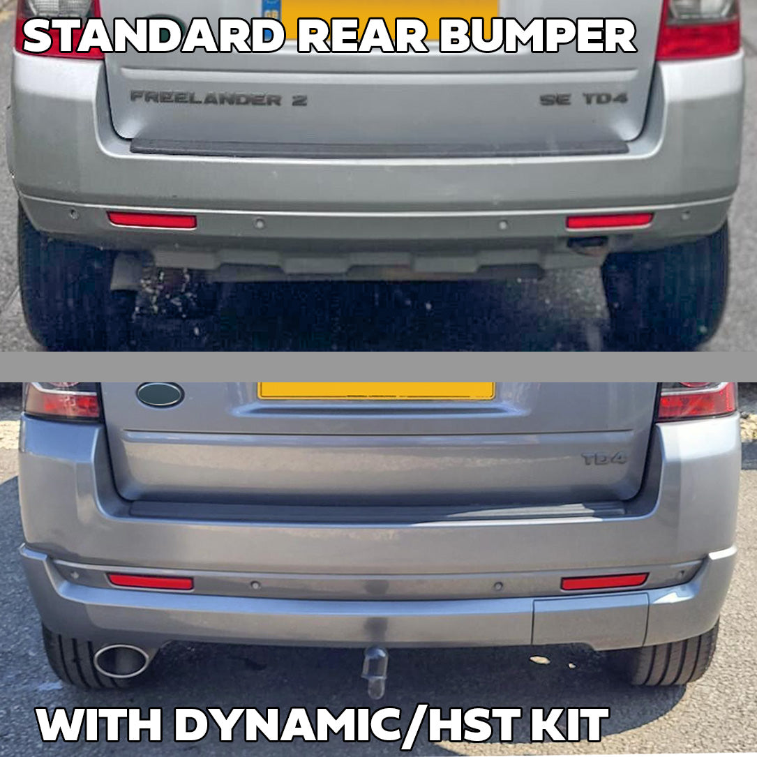 Dynamic Rear Bumper Valance for Land Rover Freelander 2 - Unpainted