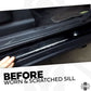 Door Sill Vinyl Cover & Badge Set for Land Rover Discovery 3 & 4